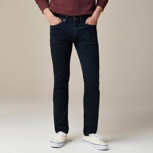 J. Crew 484 Jeans Slim Fit Stretch Tapered Deep Lake Wash Dark Blue Mens 30 x 32